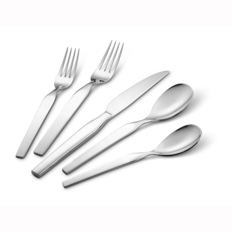 Kitchinox Stainless Steel Flatware Set Service for 8 & Reviews